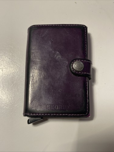 Secrid mini wallet purple - wallet,
