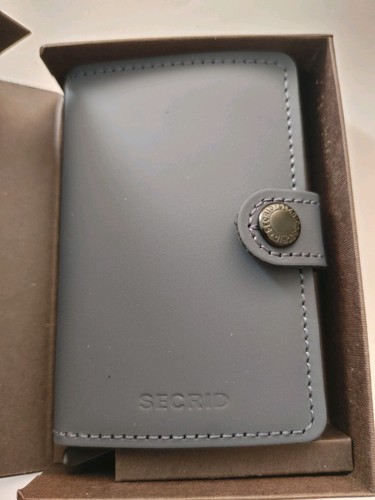 Secrid mini wallet matte black - secrid,