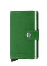 Mini Wallet in Green Crispie