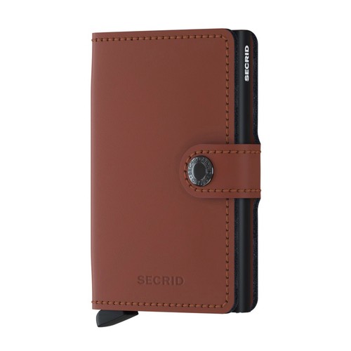 Mini wallet matte leather - wallet,