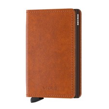 Slim Wallet cognac brown