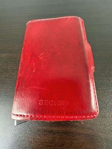 Secrid slimwallet vintage red - secrid,