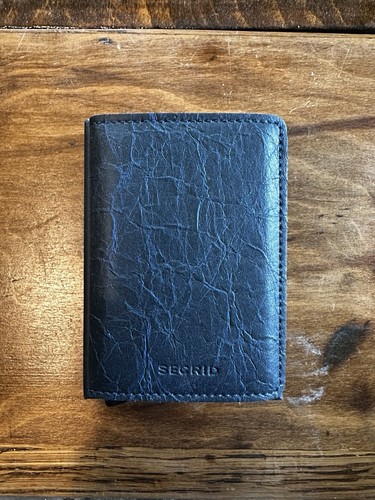 Secrid slimwallet crunch - secrid, blue