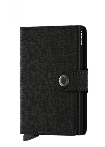 Mini wallet black crispie - wallet, in