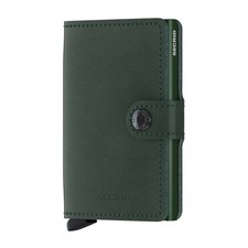 Mini Wallet in Green Matte